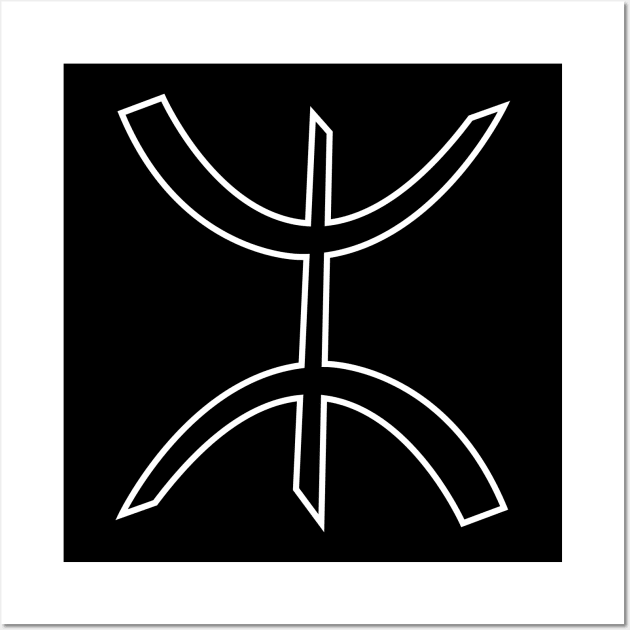 Amazigh Symbol Wall Art by samzizou